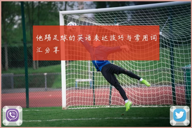 他踢足球的英语表达技巧与常用词汇分享